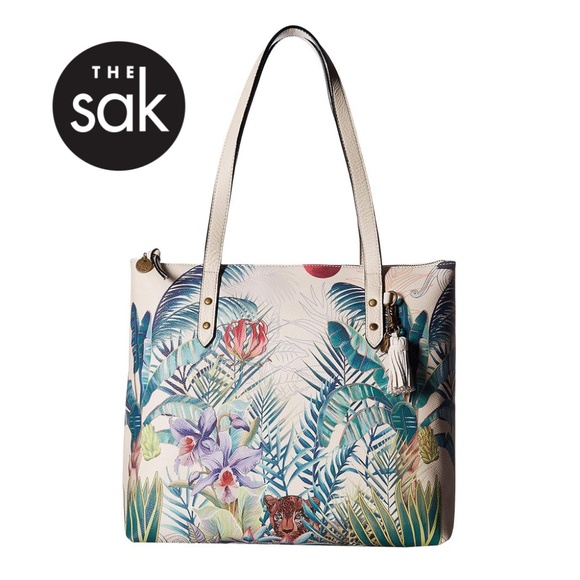 The Sak Handbags - The Sak Arriba Tote Stone Jungle Vegan Leather NWT